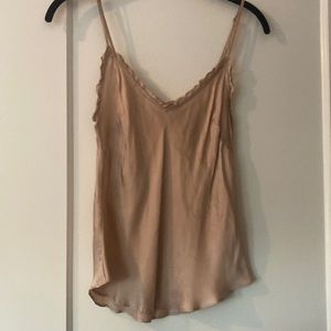 Aritzia Wilfred silk top